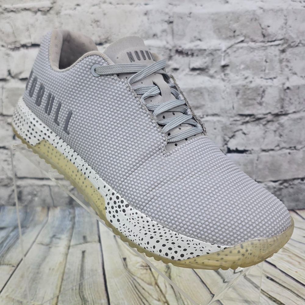 NOBULL Outwork Edge Men's 8 Women's 9.5 Gray Running Cross‑Training Gym Shoe‎